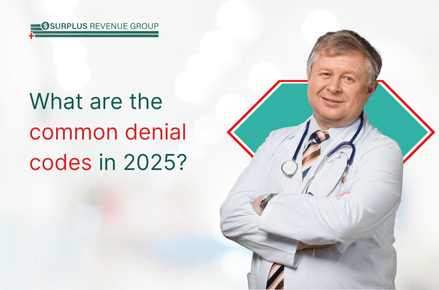 What are the common denial codes in 2025-F